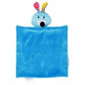 doudou lapin bleu turquoise