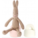 Jouet pot en bois lapin ou souris